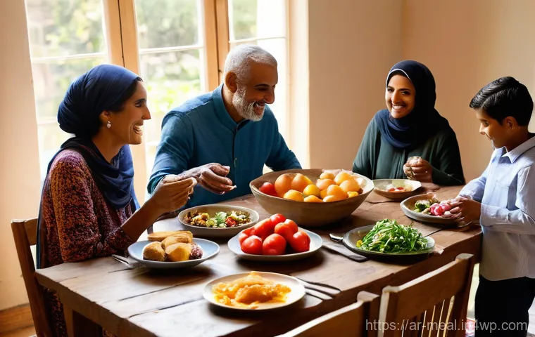 장수 지역의 친환경 식생활 트렌드 - **Prompt:** A vibrant, high-angle shot of a beautifully arranged dining table laden with a variety o...