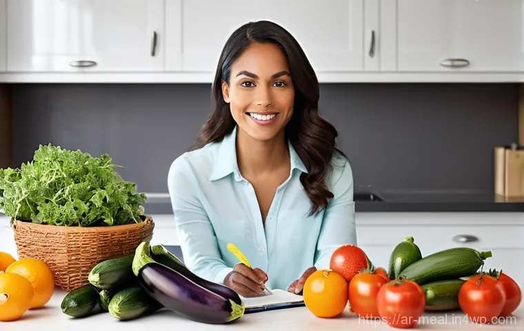 장수 지역 식단의 비용 분석 - **Prompt 1: The Smart Shopper's Abundant Kitchen**
    A bright, well-lit kitchen, organized and cle...